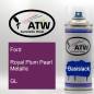 Preview: Ford, Royal Plum Pearl Metallic, GL: 400ml Sprühdose, von ATW Autoteile West.